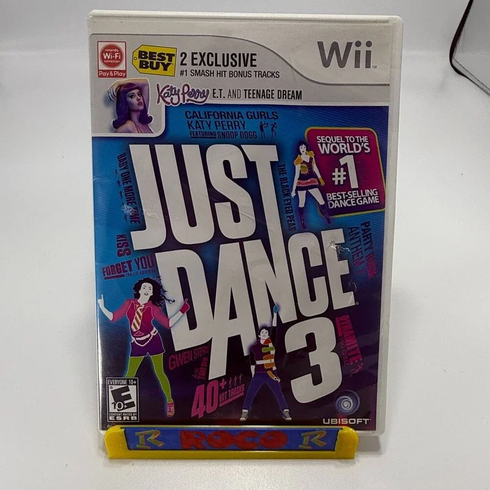 Just Dance 3 Best Buy (Nintendo Wii, 2011) Complete W/ Manual